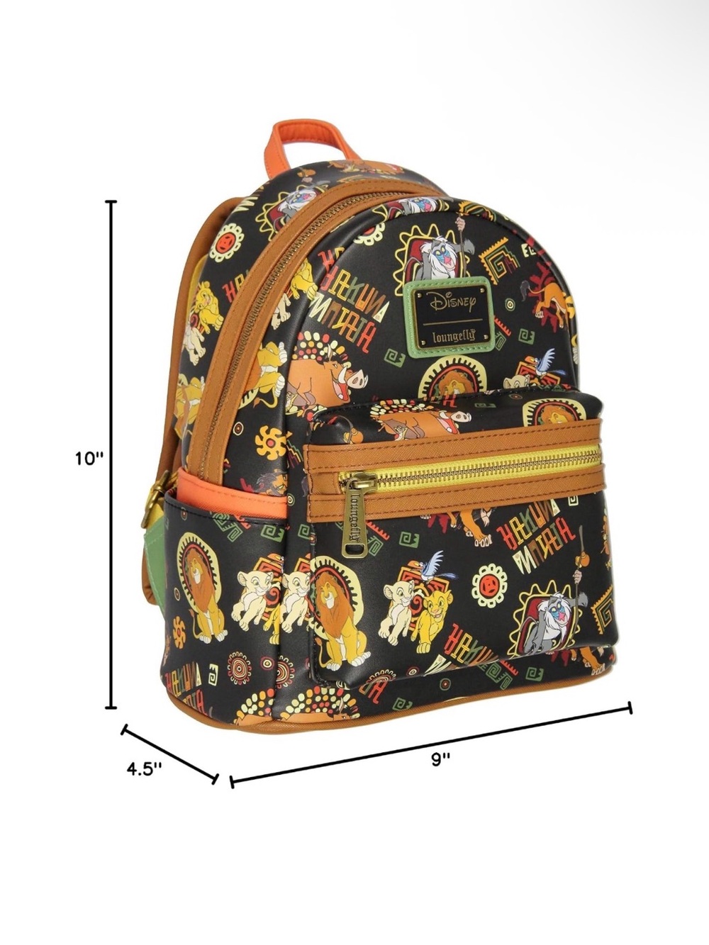 Loungefly Disney The Lion King Black & Brown Kids Mini Backpack